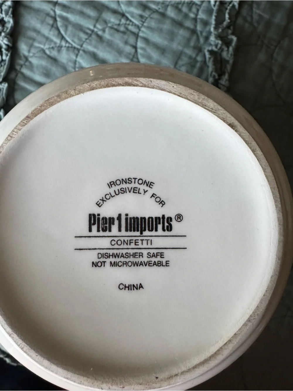 Pier 1 discontinued confetti